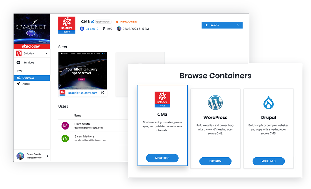 SpaceMade Containers Overview