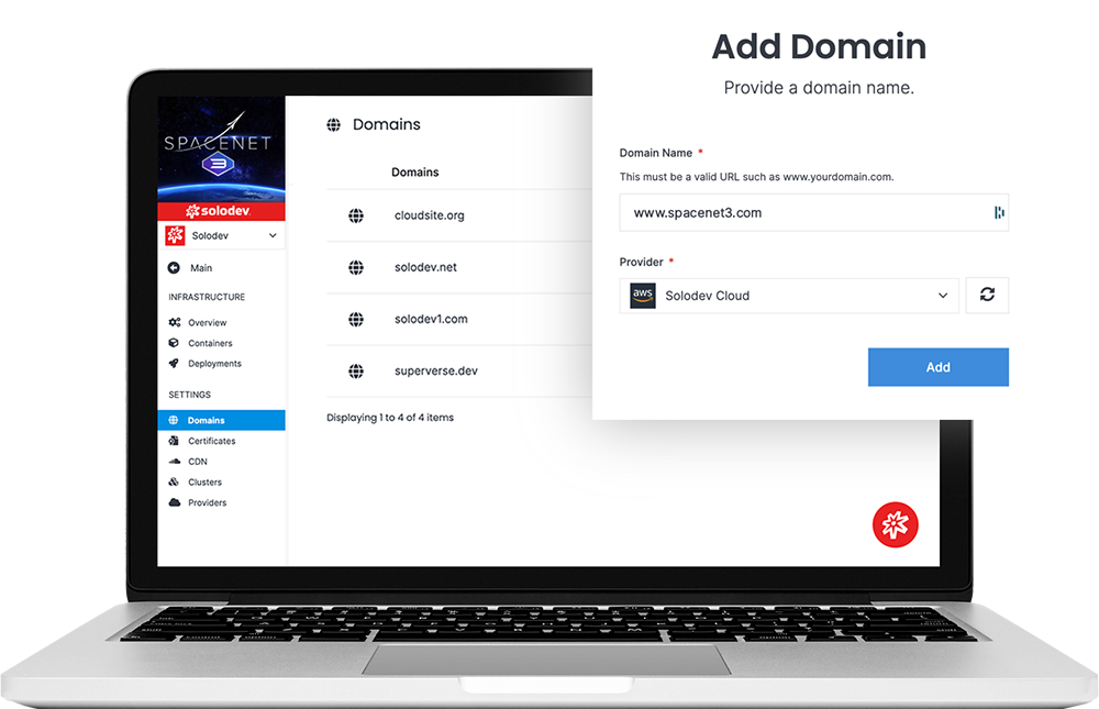 Spacemade Domains Overview